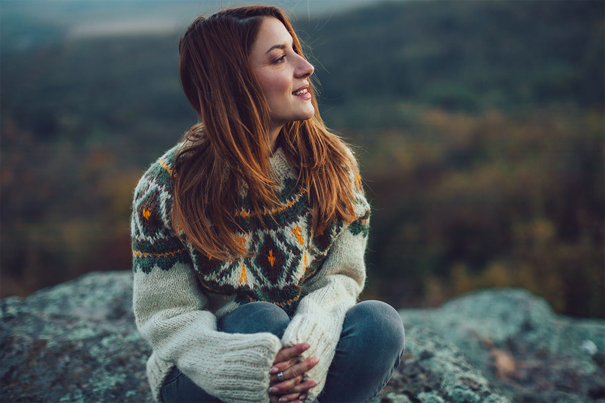 woman after Medford IPL photofacial